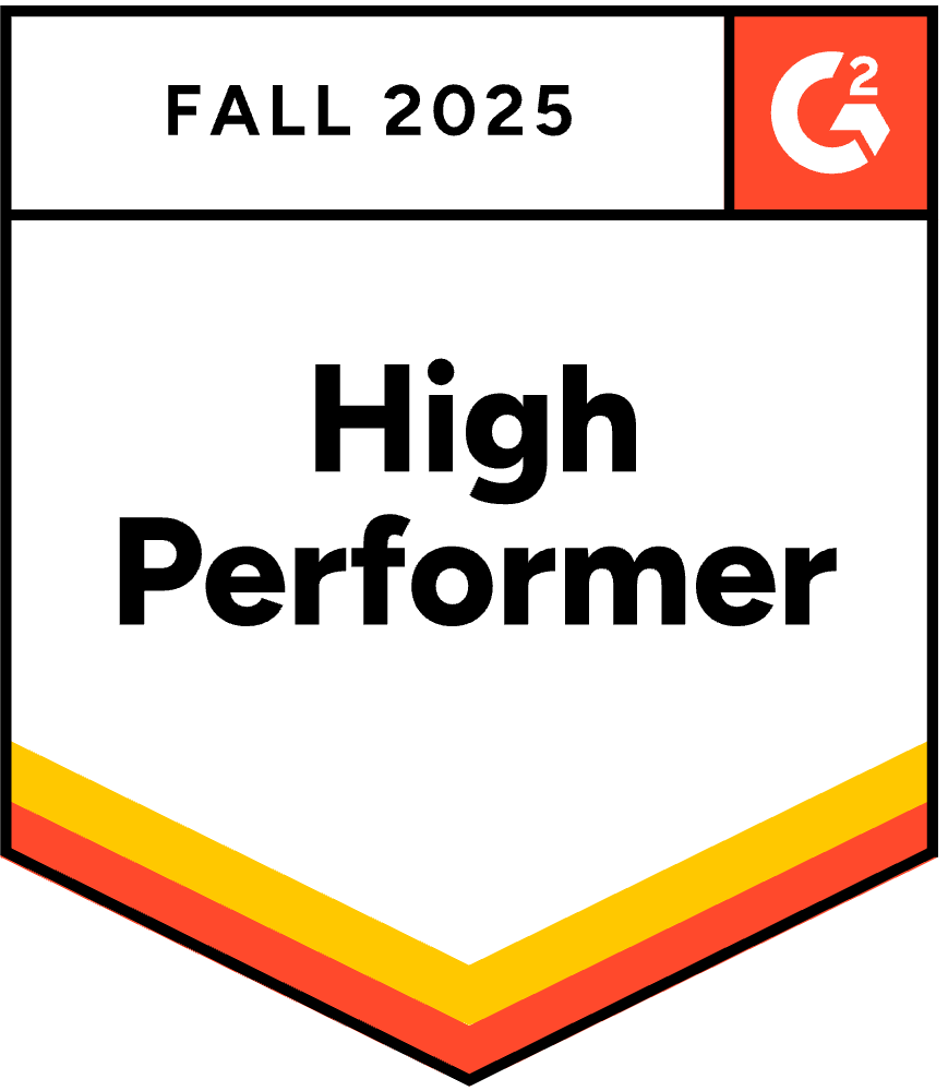 G2 Badge: High Performer
