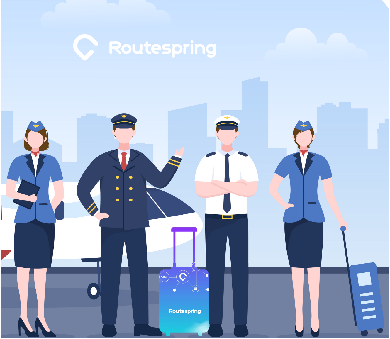 Routespring airline crew travel management